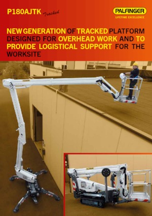 Plataformas telescópicas sobre camión Palfinger P 180 AJTK