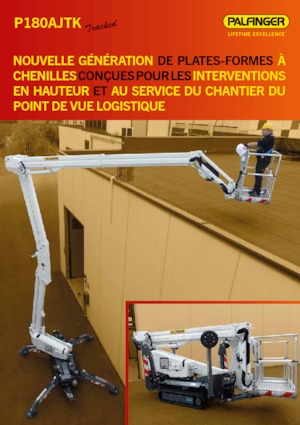 Plataformas telescópicas sobre camión Palfinger P 180 AJTK