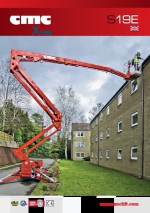 Plataformas articuladas de orugas CMC S19E