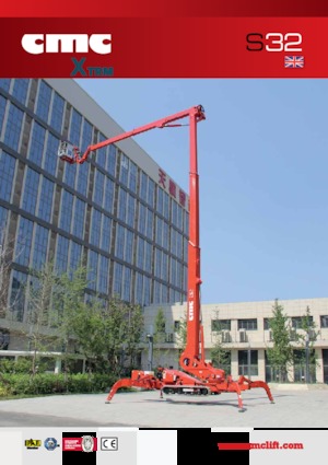 Plataformas articuladas de orugas CMC S32