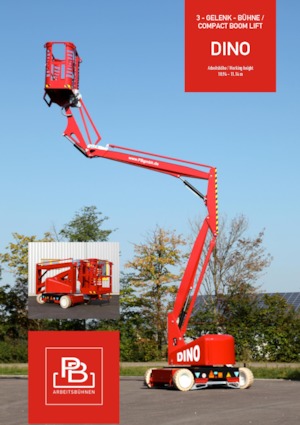 Plataformas articuladas de ruedas PB PB DINO 112 D II