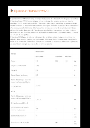 Dispositivos de dispersión adaptables Pronar PW 120