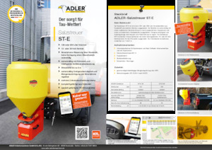 Dispositivos de dispersión adaptables Adler ST-E 200