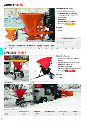 Dispositivos de dispersión adaptables Bauer STW