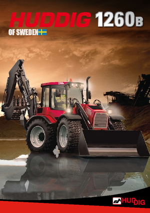 Retrocargadoras Huddig 1260 B