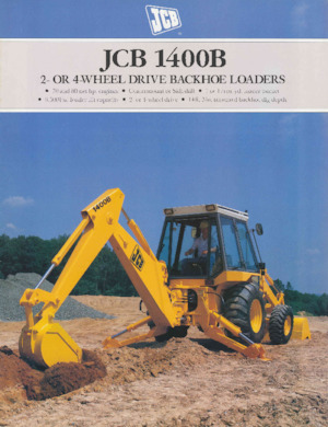 Retrocargadoras JCB 1400 B
