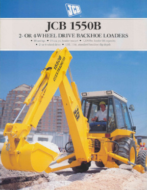 Retrocargadoras JCB 1550 B