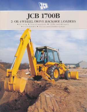Retrocargadoras JCB 1700 B