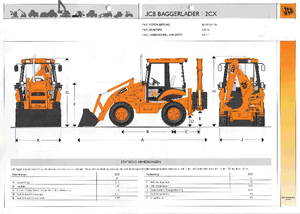 Retrocargadoras JCB 2 CX II 4x4x4