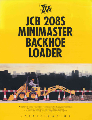 Retrocargadoras JCB 208 S