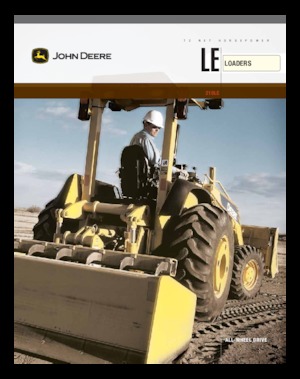 Retrocargadoras John Deere Construction 210 LE