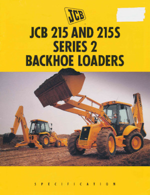 Retrocargadoras JCB 215 S