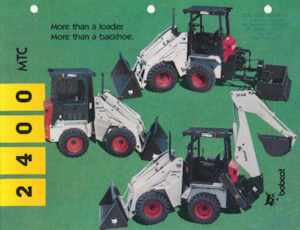 Retrocargadoras Bobcat 2400MTC