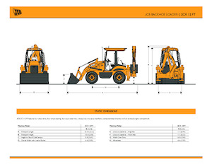 Retrocargadoras JCB 2CX 12 FT J