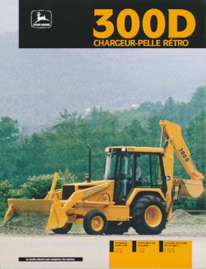 Retrocargadoras John Deere Construction 300 D