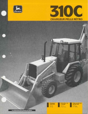 Retrocargadoras John Deere Construction 310 C