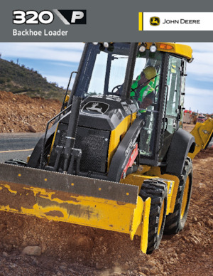 Retrocargadoras John Deere Construction 320