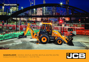 Retrocargadoras JCB 3CX Plus