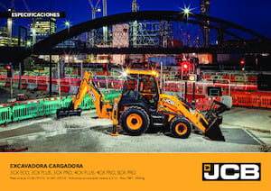 Retrocargadoras JCB 3CX Plus