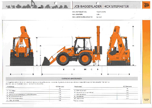 Retrocargadoras JCB 4 CX SM PC