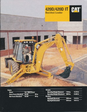 Retrocargadoras Caterpillar 420 D