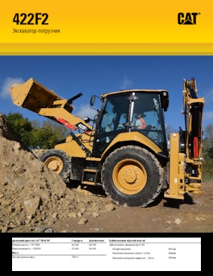 Retrocargadoras Caterpillar 422F2