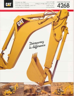 Retrocargadoras Caterpillar 426 B