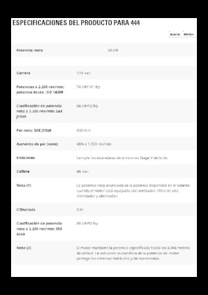 Retrocargadoras Caterpillar 444