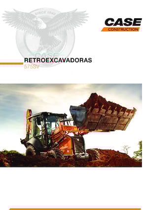 Retrocargadoras Case 575SV