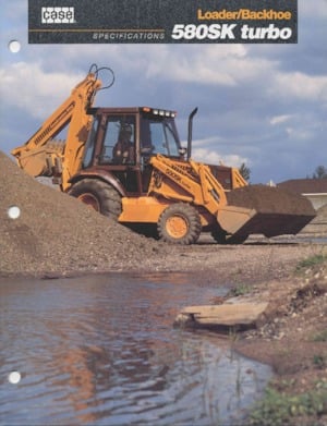 Retrocargadoras Case 580 SK Turbo 