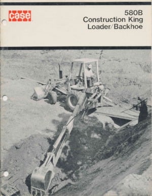 Retrocargadoras Case 580B