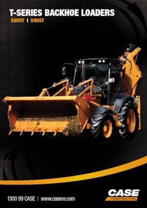 Retrocargadoras Case 590ST 