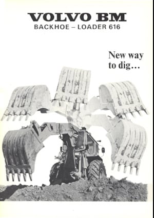 Retrocargadoras Volvo 616