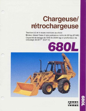 Retrocargadoras Case 680 L 