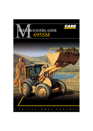 Retrocargadoras Case 695