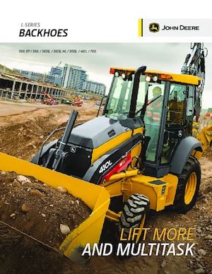 Retrocargadoras John Deere Construction 710L