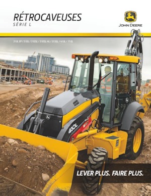 Retrocargadoras John Deere Construction 710L