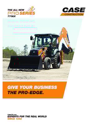 Retrocargadoras Case 770EX