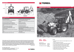 Retrocargadoras Terex 880 elite