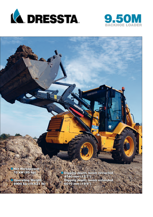 Retrocargadoras Dressta 9.50