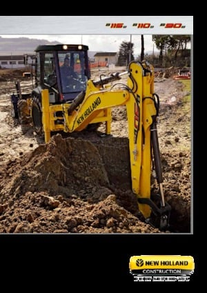 Retrocargadoras New Holland B115B
