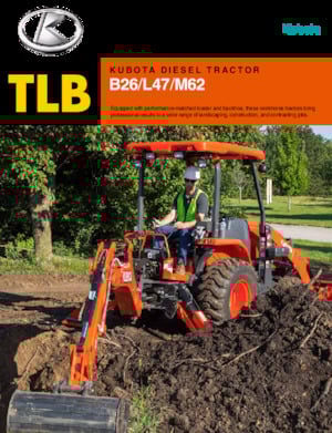 Retrocargadoras Kubota M62