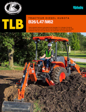 Retrocargadoras Kubota M62