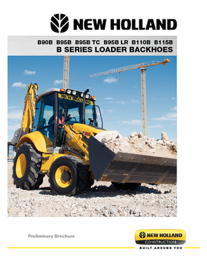 Retrocargadoras New Holland B115B