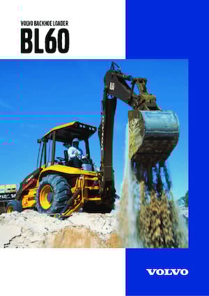 Retrocargadoras Volvo BL 60