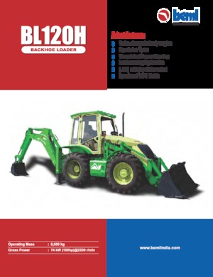 Retrocargadoras Beml BL120H