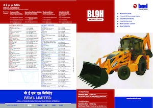 Retrocargadoras Beml BL9H