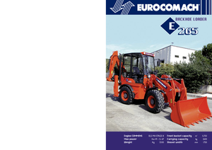 Retrocargadoras Eurocomach E 265