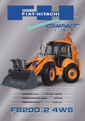 Retrocargadoras Fiat-Hitachi FB 200.2
