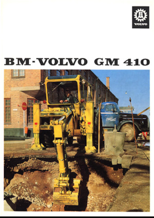 Retrocargadoras Volvo GM 410
